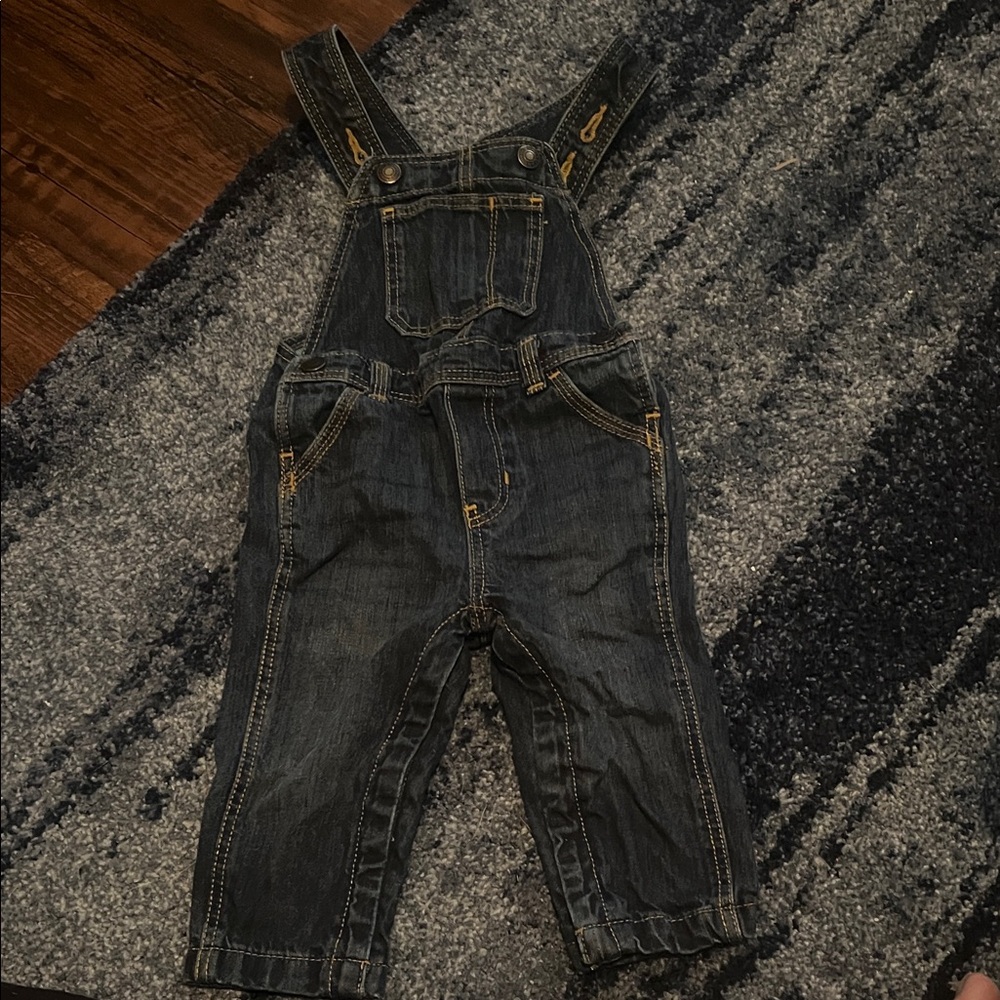 Old Navy Dark Denim Kids Overalls